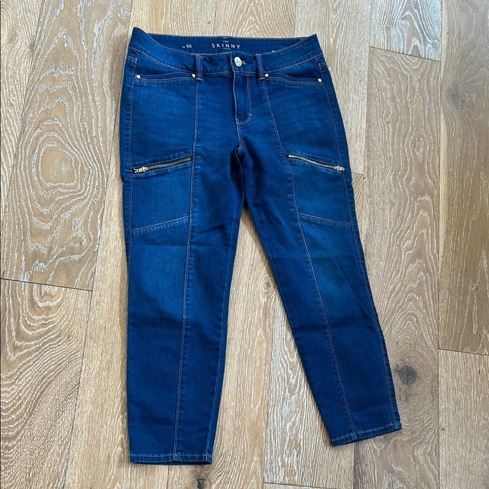White House Black Market Skinny Crop Jeans